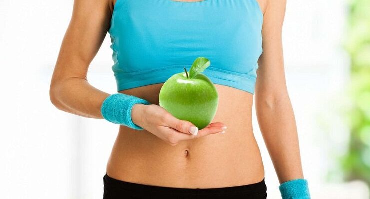яблуко для швидкого зниження ваги